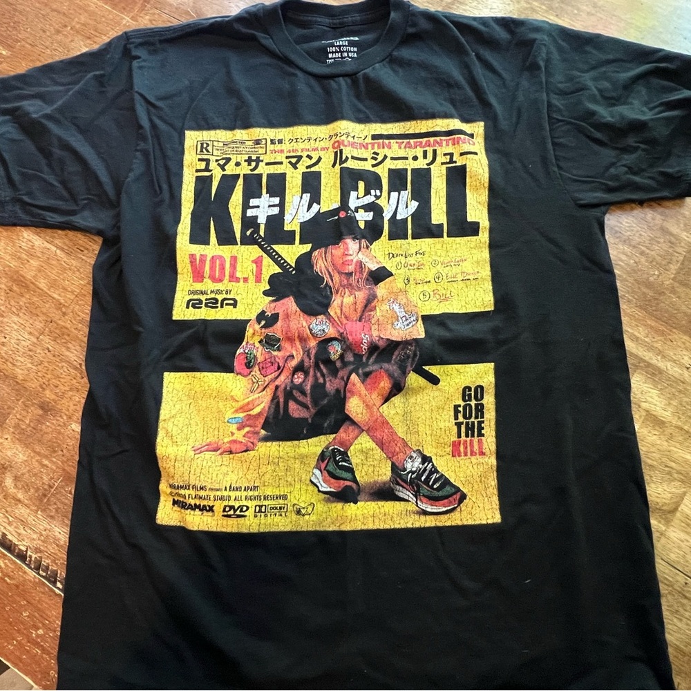 Kill Bill Japanese Movue Poster Graohic T-Shirt